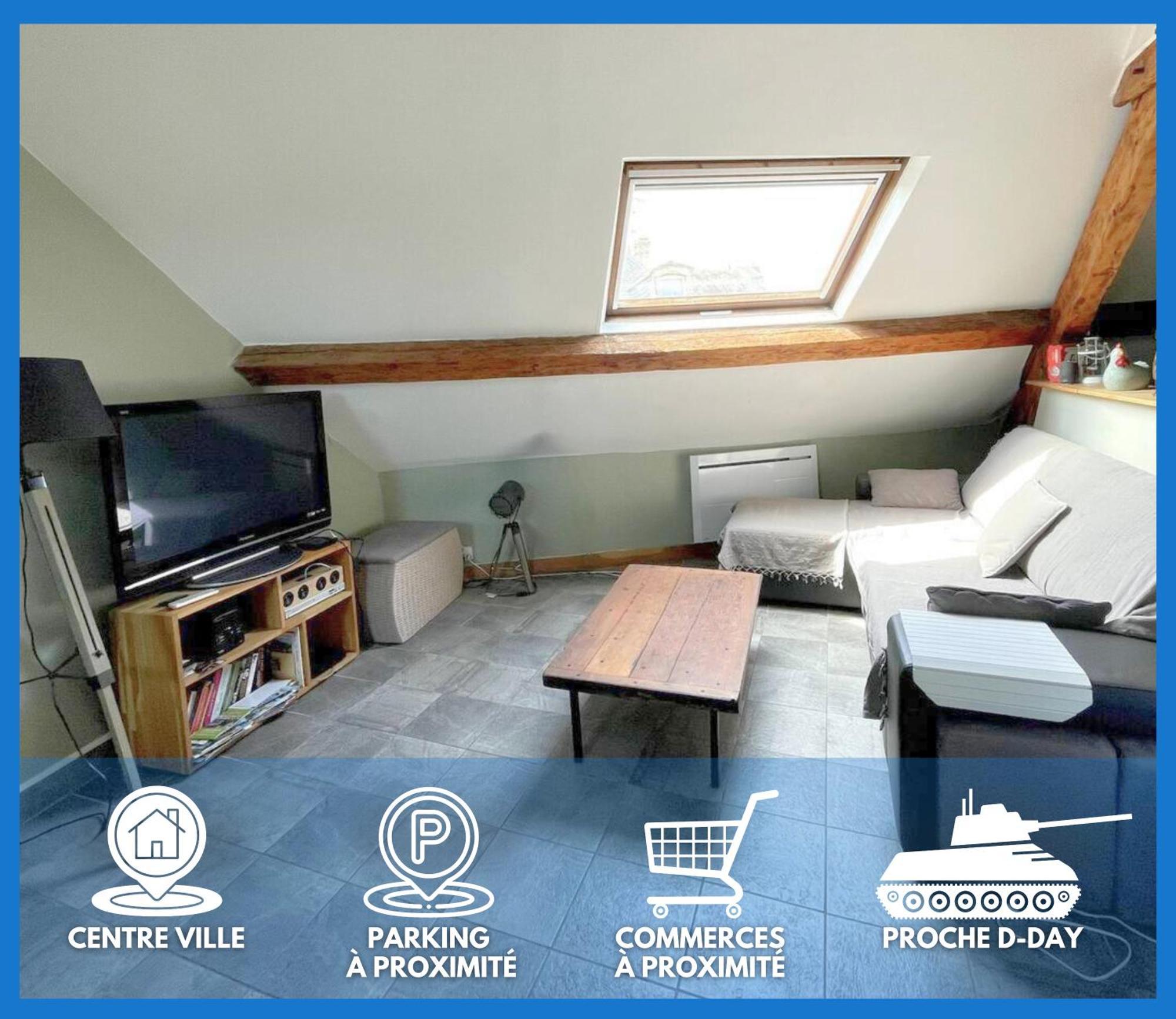 Les Combles De L Aure Grand Studio Cosy Confortable Classe 3 Etoiles Centre Bayeux 2 Mn A Pied Cathedrale Proche Plages Du Debarquement Екстериор снимка